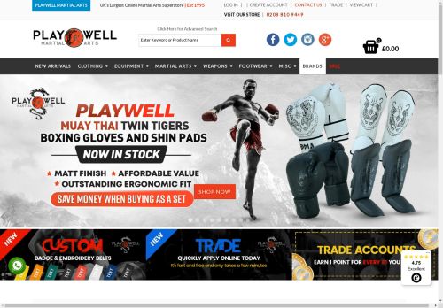 Martial Arts Suppliers of Taekwondo Uniforms Judo uniforms Karate Uniforms, Ninja uniforms, Kung fu Uniform Nike and Adidas Taekwondo Uniforms Punching Bags Weapons, Martial Arts Shops UK, boxing Gloves, Belt Embroidery, Club uniform designs, supplies