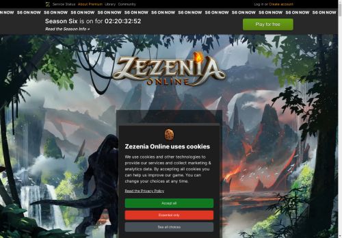 
			Zezenia Online: free to play 2D MMORPG		