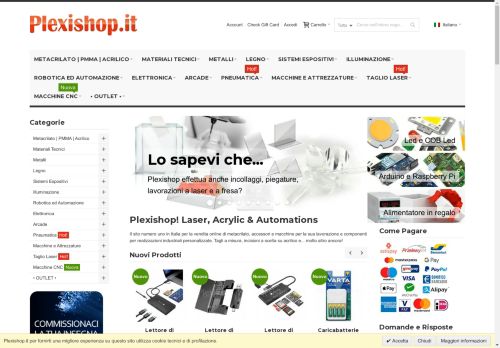 Plexishop.it -  Plexishop! Laser, Acrylic & Automations