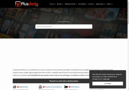 Descubre Plusdede — Tu web de Series y Películas y mucho más!!