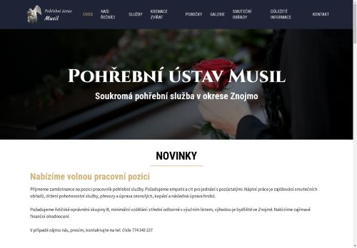 Pohřební ústav Musil – Znojmo