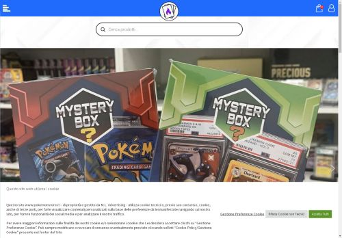 Pokémon Store - Negozio Online di Carte Pokémon, Box e Bustine - POKEMONSTORE.IT