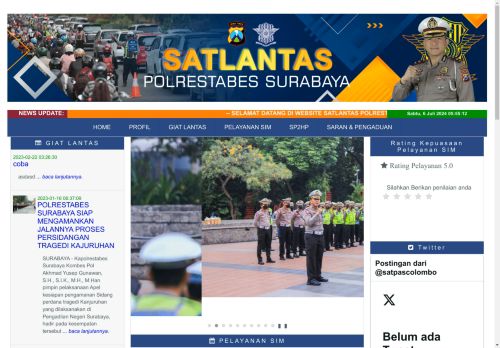 
                    SATLANTAS POLRESTABES SURABAYA                