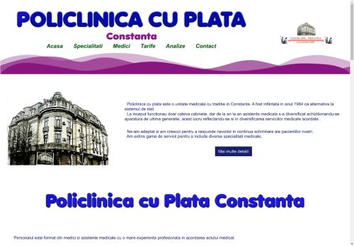 Policlinica cu Plata Constanta