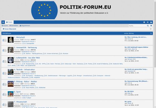 www.politik-forum.eu - Foren-Übersicht