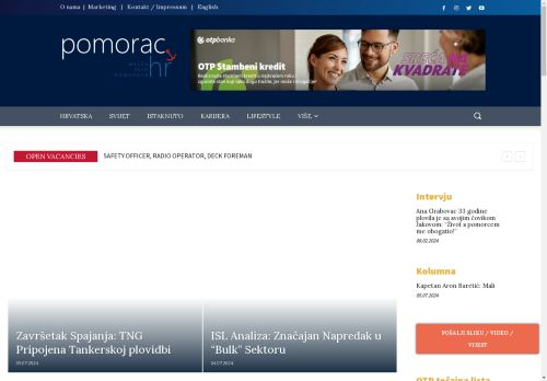 Pomorac.hr | Odredište svih pomoraca