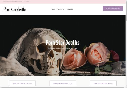 Home - Porn Star Deaths