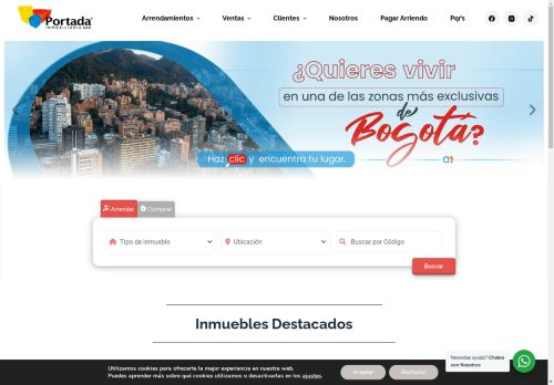 Portada Inmobiliaria – Profesionales en Vivir Mejor