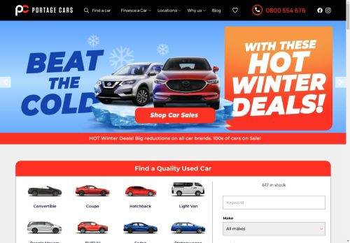 Buy a Car - Quality Used Cars for Sale in NZ | Portage Cars