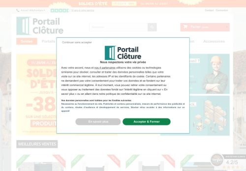 Portail Clôture - Spécialiste des portails, clôtures et occultations