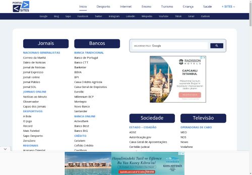 Portal dos Sites