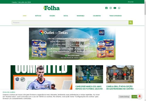 Home | Portal da Folha