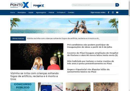 Portal Ponto X – Conectando o Sul do Piauí