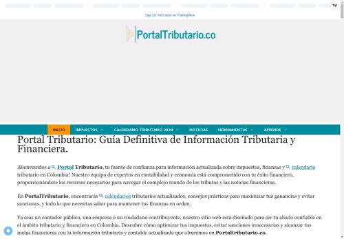 ▷ Portal Tributario: Guía Definitiva de Información Tributaria y Financiera. Portaltributario.co