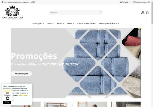 Loja online têxteis lar – Roupa de cama e banho - Têxteis para hotelaria