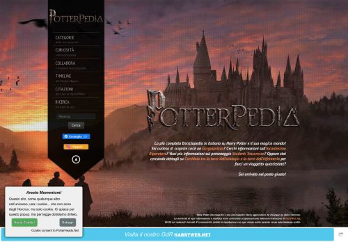 Harry Potter Enciclopedia - PotterPedia.it by HarryWeb.Net