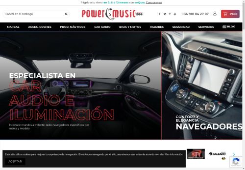 Tienda Online, Taller Car Audio y Tuning | Powermusic