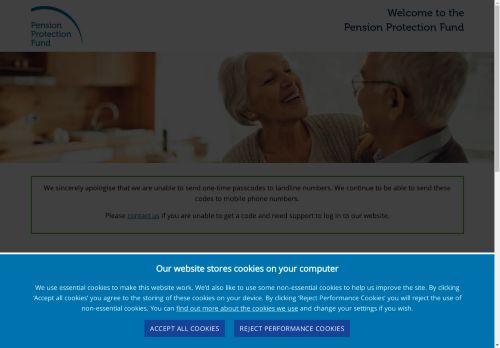 Welcome to the Pension Protection Fund (PPF) Members Website