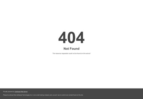  404 Not Found
