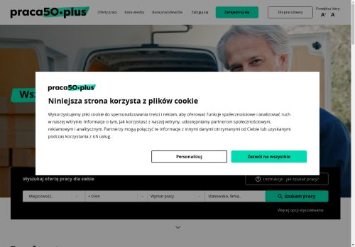 ✅ Portal pracy dla osób 50+  - praca50.plus