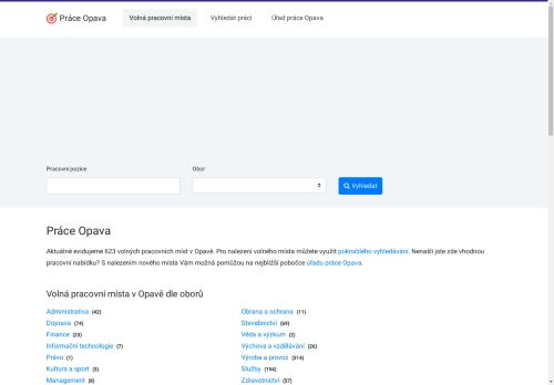 Práce Opava – volná pracovní místa v blízkém okolí, Úřad práce Opava