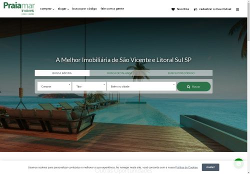 Praiamar Imóveis São Vicente - Imobiliária em São Vicente, Litoral Sul SP - Compra Venda Locação