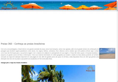 Praias-360 - Conheça as praias brasileiras