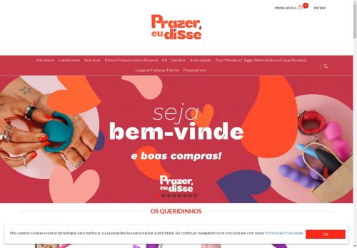 Sex Shop | Descomplicando seu Prazer e sua Sexualidade - Prazer, eu disse