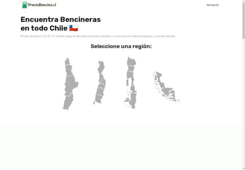 Precio de la bencina en todo Chile | PrecioBencina.cl