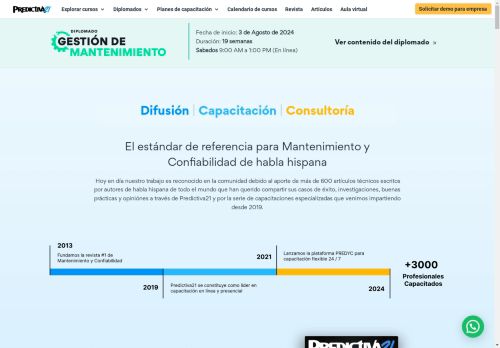 Predictiva21 - Mantenimiento, Confiabilidad y Gestión de Activos