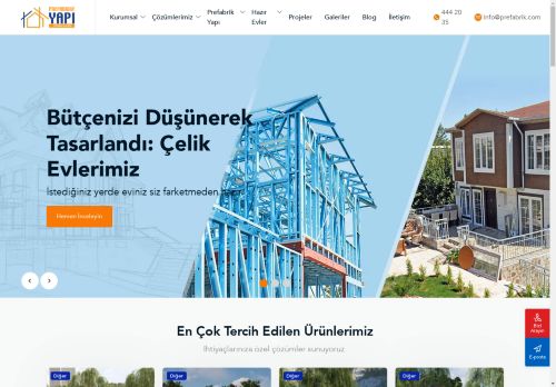 Prefabrik Yapı Teknolojisi | 444 20 35 | Prefabrik.com