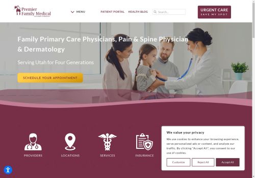 Family Medical Care and Physicians in Utah - Premier Family Medical