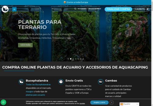 Comprar Online Plantas Acuario ✔️ Productos Aquascaping