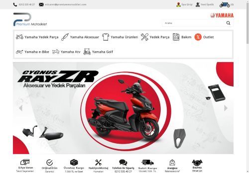 Premium Motosiklet | Yamaha Aksesuar ve Orijinal Yedek Parça