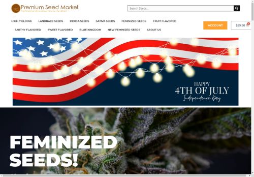 Cannabis Seed Bank • Premium Seed Market