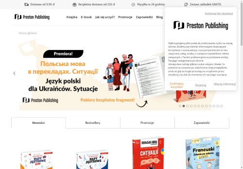 Księgarnia językowa online, wydawnictwo językowe | Preston Publishing