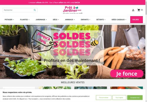 Jardinerie en ligne PRETAJARDINER & Décoration jardin extérieur