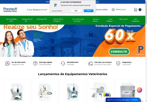 Prevtech Equipamentos e Móveis Veterinários