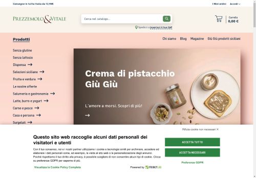 Home page Spesa online da Palermo verso tutta Italia