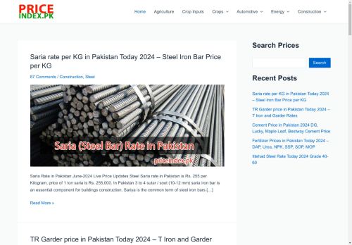 PriceIndex | Prices in Pakistan 2024