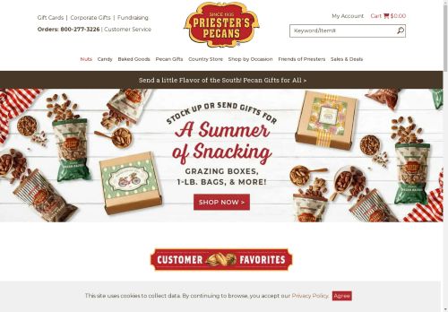 Fresh Nuts, Southern Candy, Baked Goods, and More | Priester's Pecans