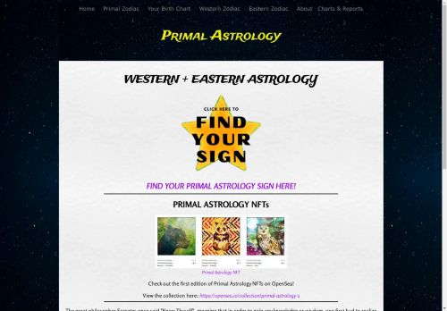 Primal Astrology - A Guide To Your TRUE Zodiac Sign