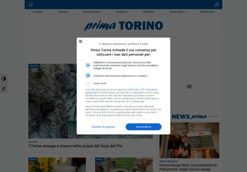 Prima Torino - Cronaca e notizie da Torino e provincia