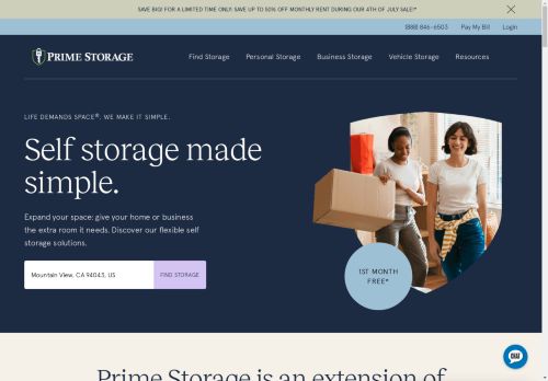 Affordable Self Storage Units Near You - Prime Storage