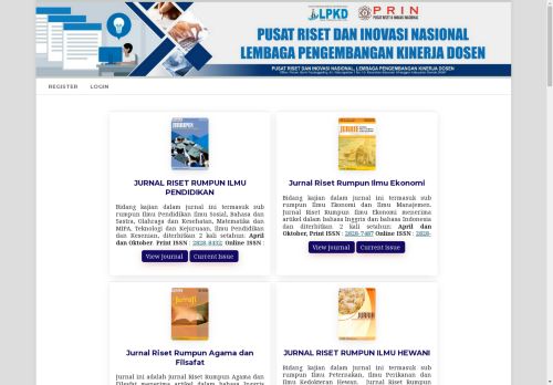 
		PUSAT RISET DAN INOVASI NASIONAL
					