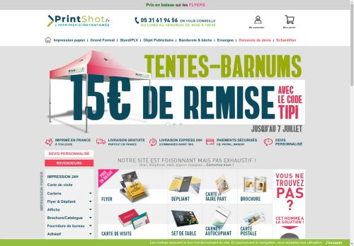 Impression en ligne : imprimer pas cher - Print - Impression Rapide 