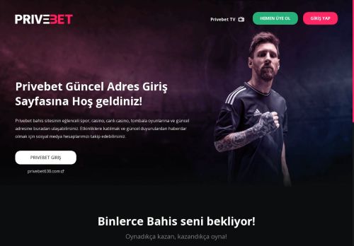 Privebet - Güncel Yeni Adres Giriş | Casino | Spor | Bonus