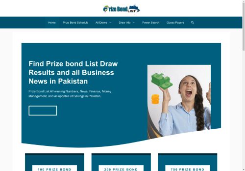 Prize Bond List 2024 Draw Result - Savings News Business Updates in Pakistan