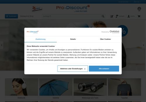 Werbeartikel & Werbegeschenke günstig! Preisvergleich lohnt sich! | Pro-Discount Werbeartikel