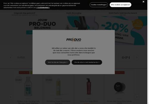 
Pro Duo Particulier: Haar en beauty
